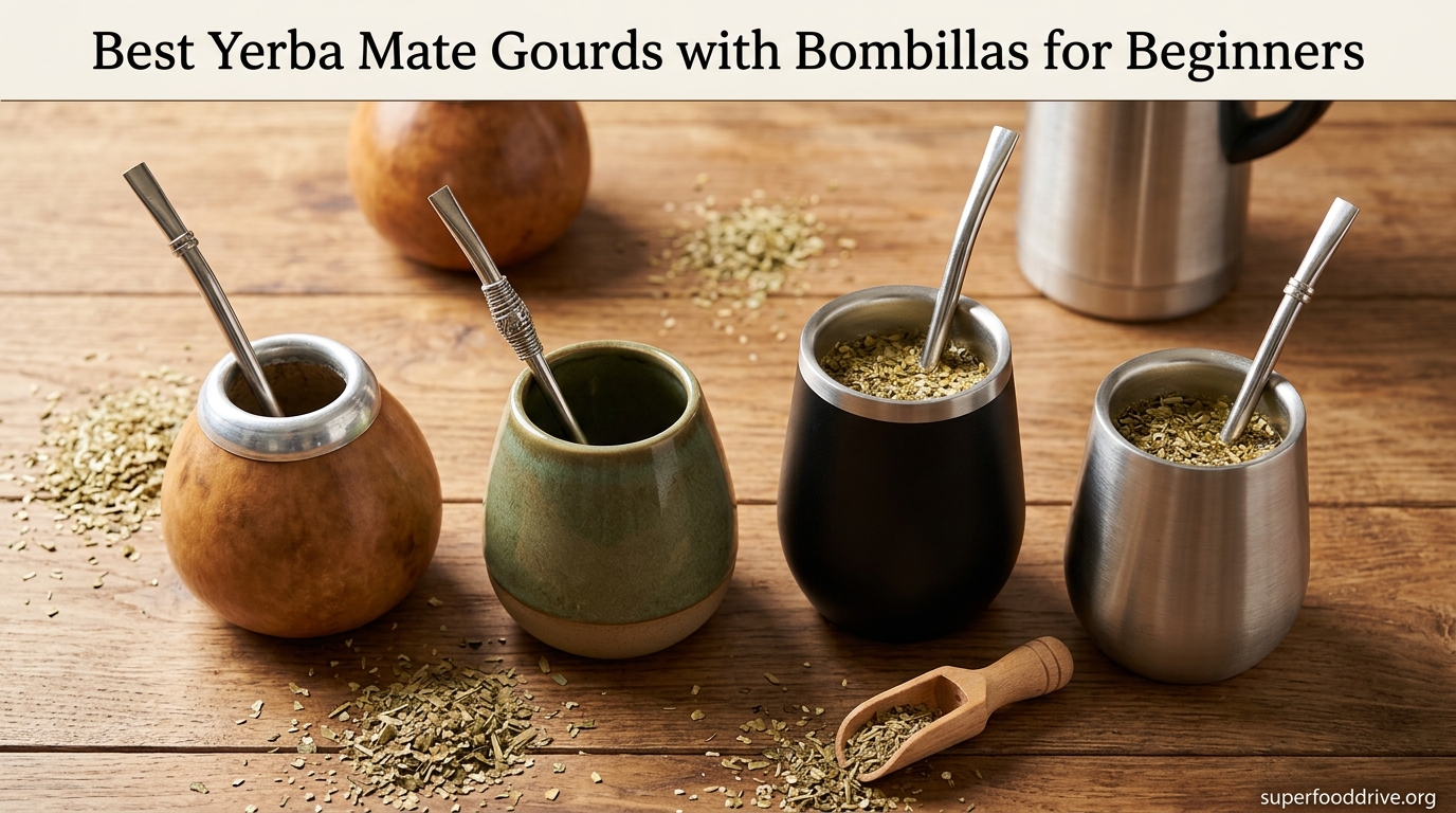 Best Yerba Mate Gourds with Bombillas for Beginners