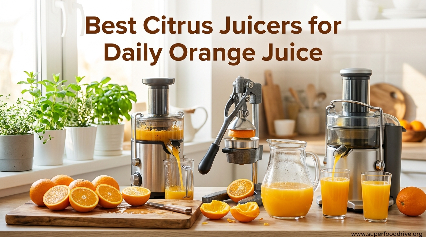 Best Citrus Juicers for Daily Orange Juice