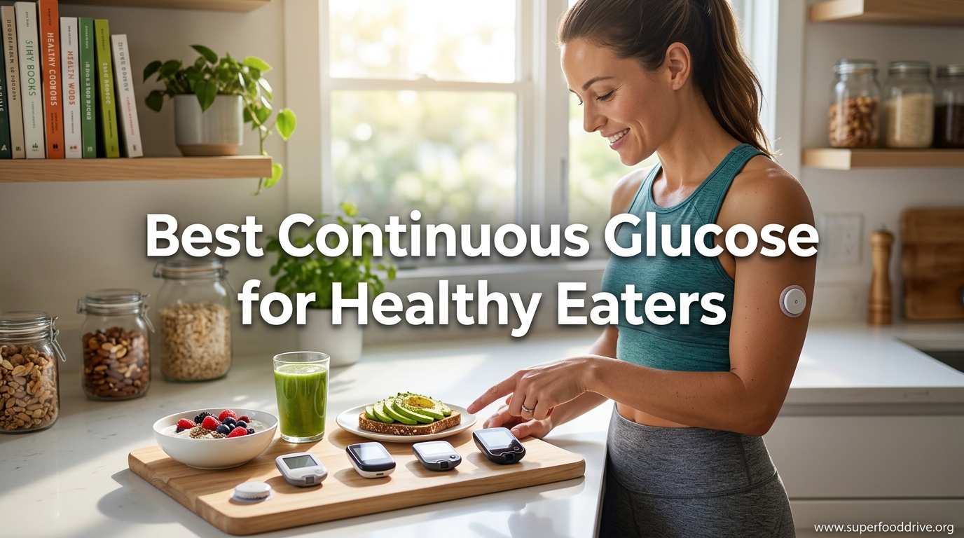 Best Continuous Glucose Monitors for Healthy Eaters