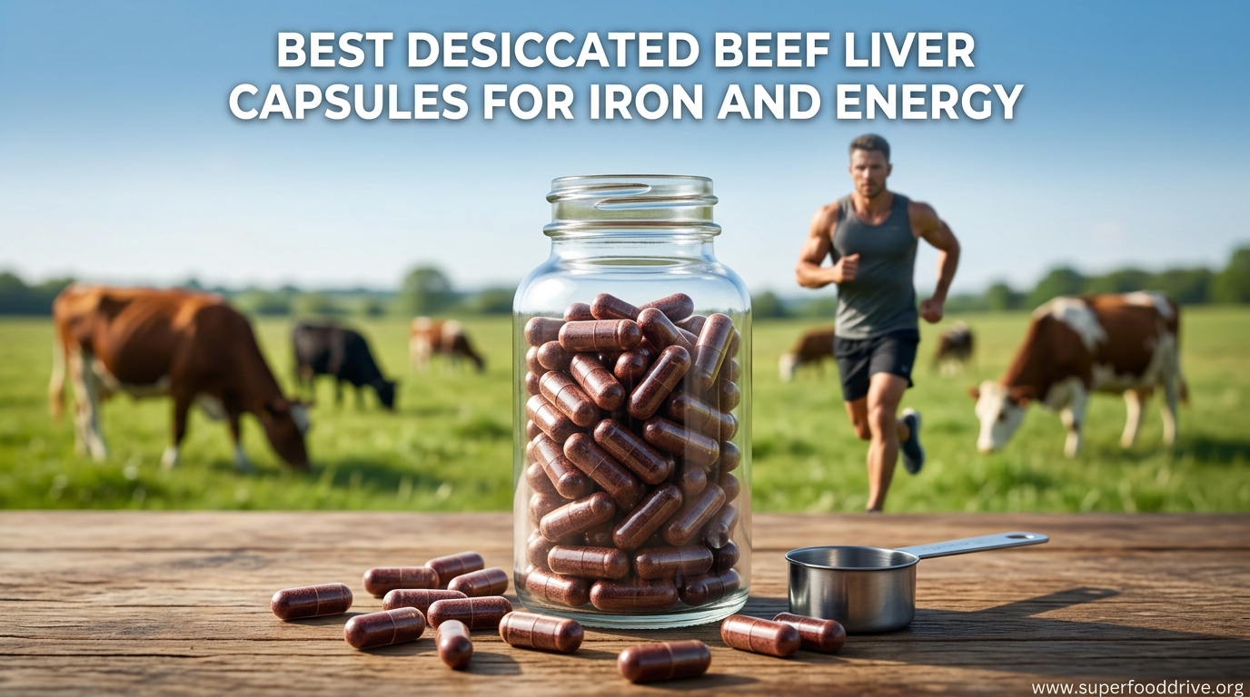 Best Desiccated Beef Liver Capsules for Iron and Energy