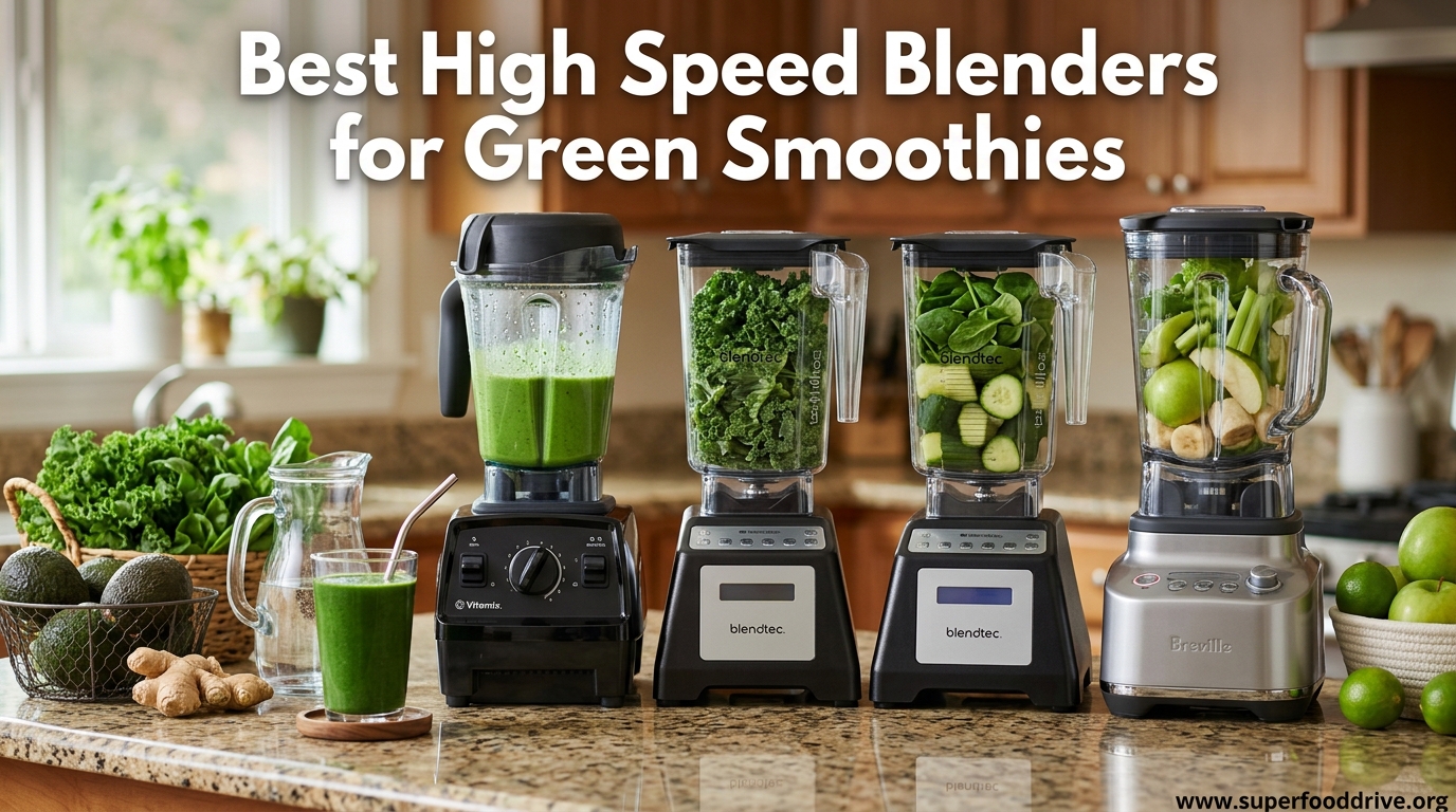Best High Speed Blenders for Green Smoothies