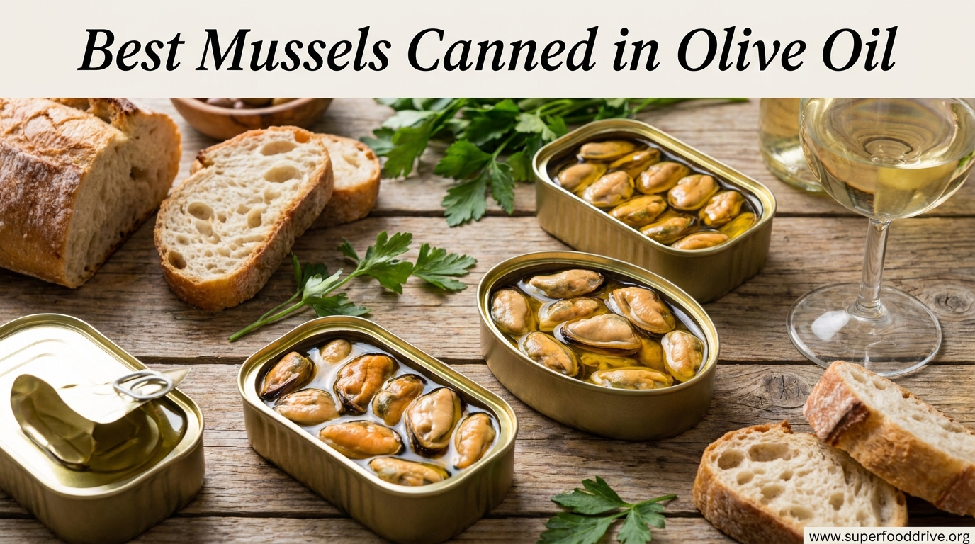 Best Mussels Canned in Olive Oil