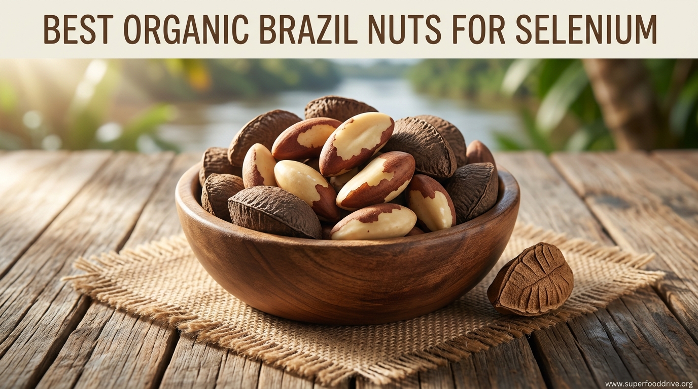 Best Organic Brazil Nuts for Selenium