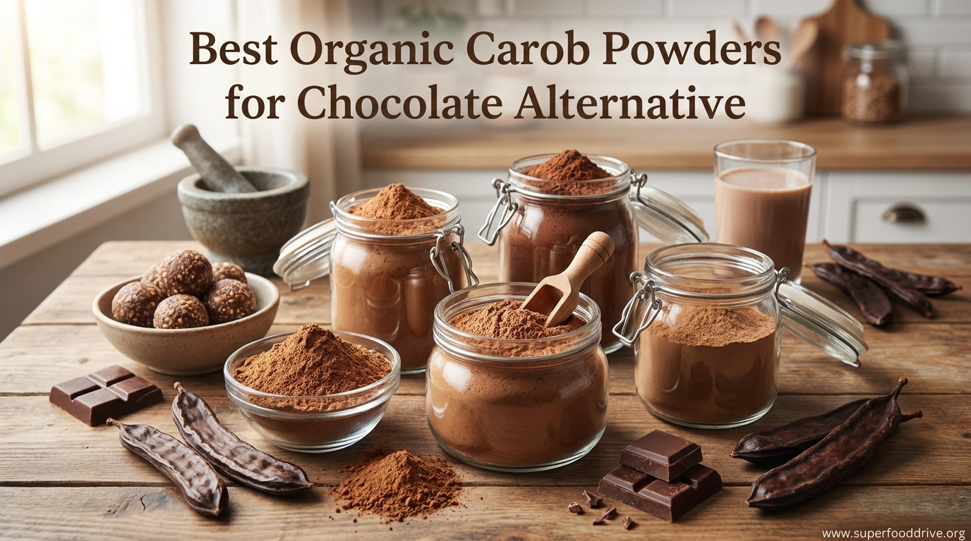 Best Organic Carob Powders for Chocolate Alternative