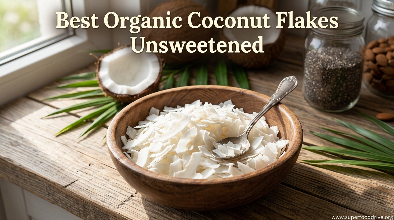Best Organic Coconut Flakes Unsweetened