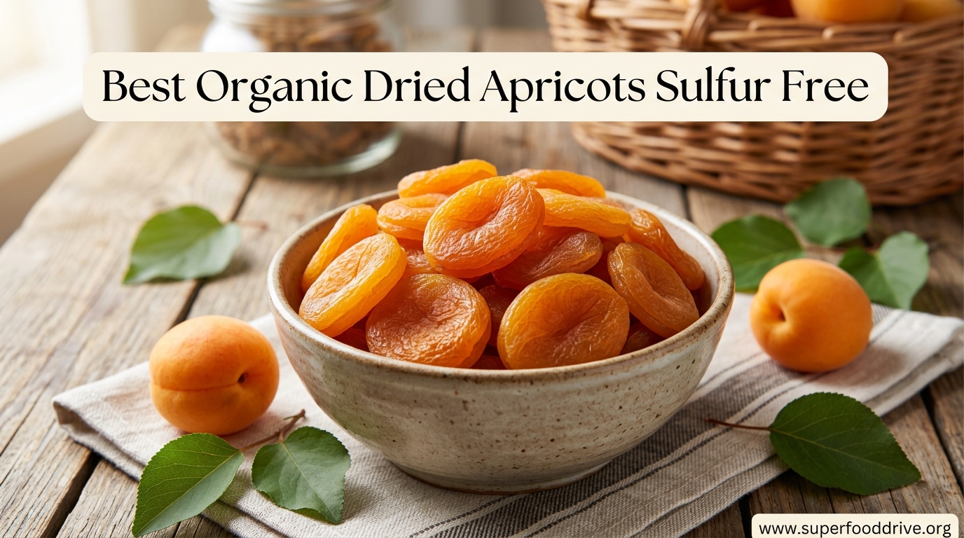 Best Organic Dried Apricots Sulfur Free