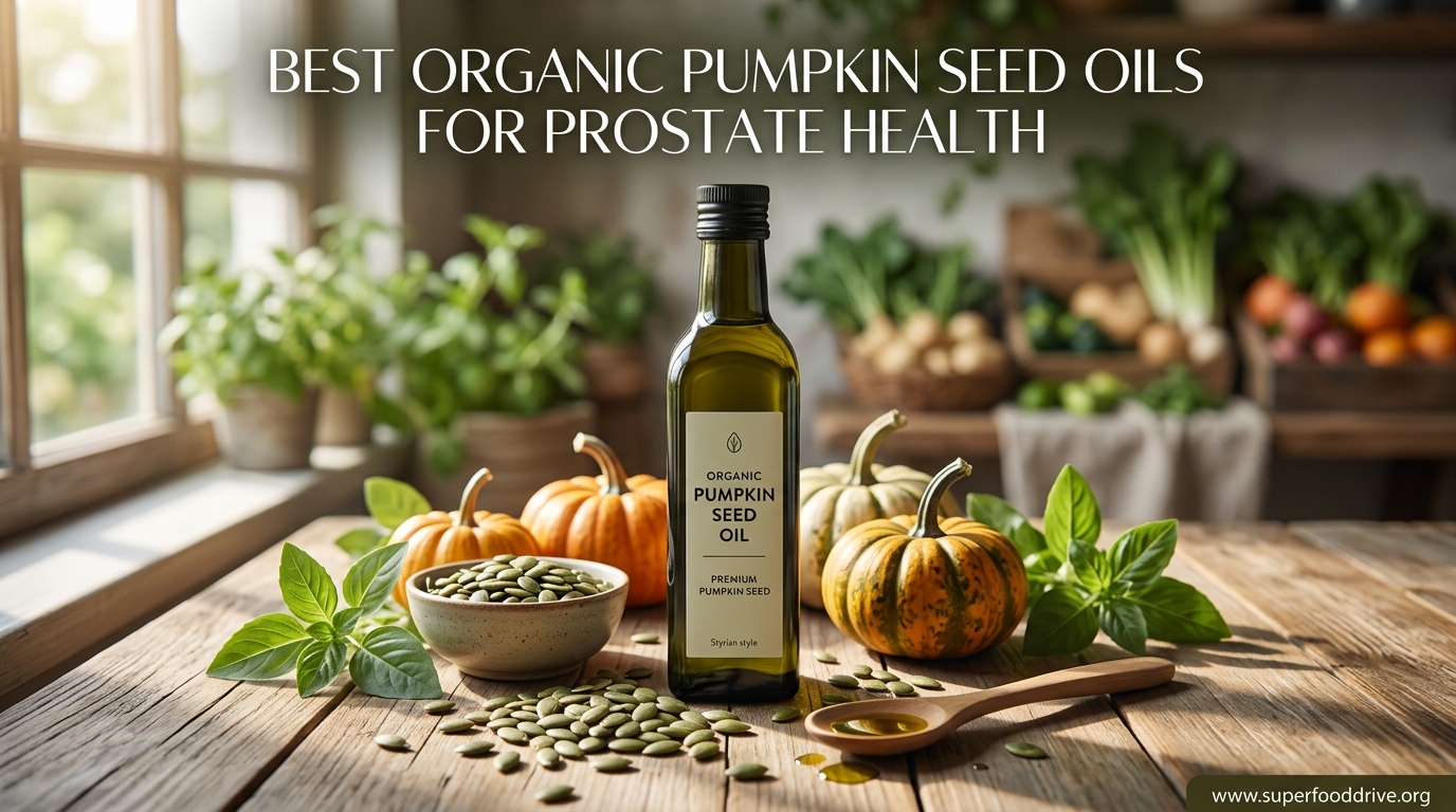Best Organic Pumpkin Seed Oils for Prostate Health