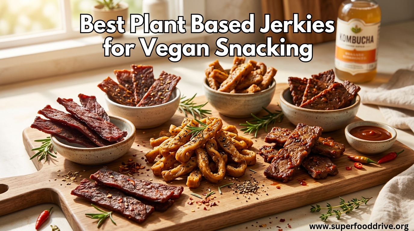 Best Plant Based Jerkies for Vegan Snacking