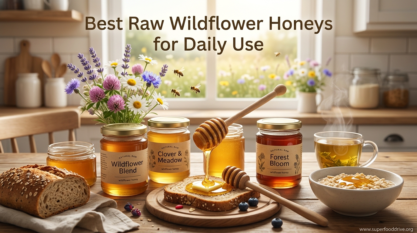 Best Raw Wildflower Honeys for Daily Use