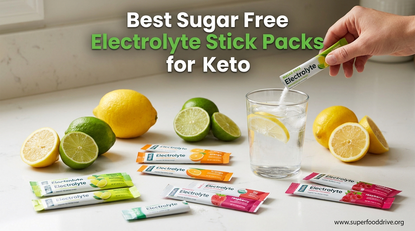 Best Sugar Free Electrolyte Stick Packs for Keto