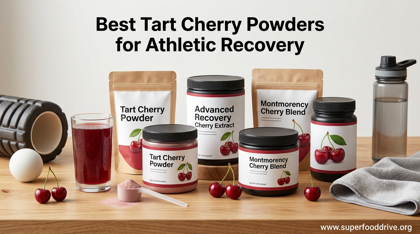 Best Tart Cherry Powders for Athletic Recovery