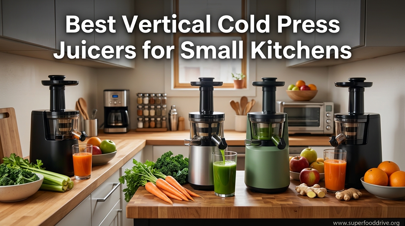 Best Vertical Cold Press Juicers for Small Kitchens