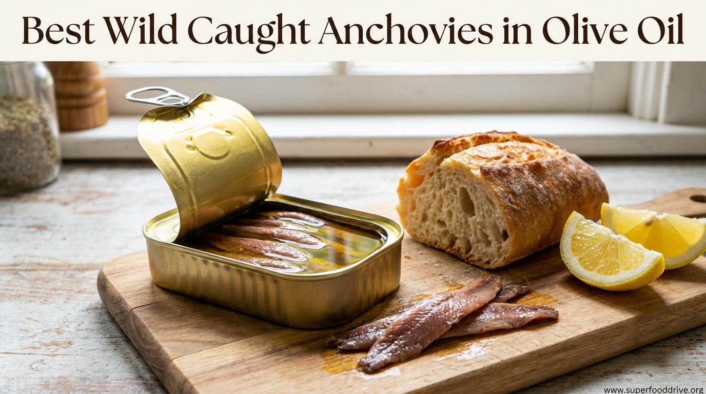 Best Wild Caught Anchovies in Olive Oil