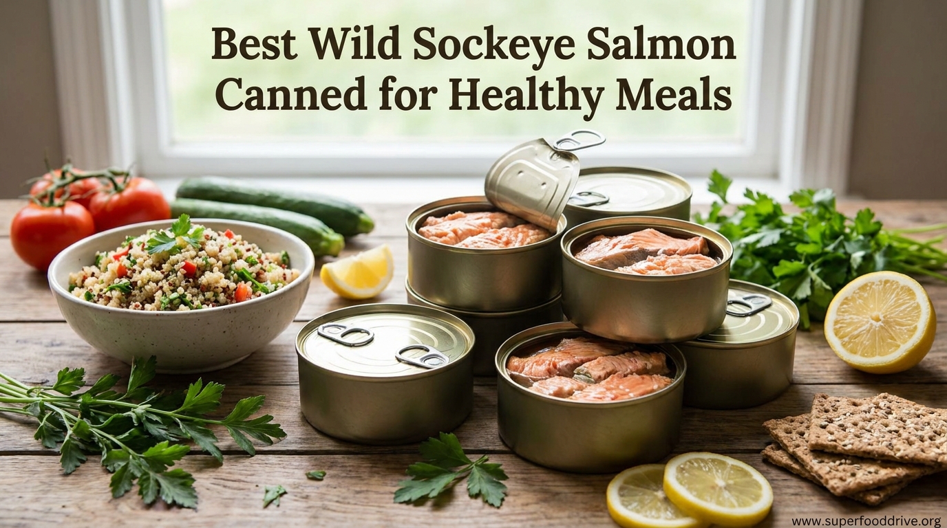 Best Wild Sockeye Salmon Canned for Healthy Meals