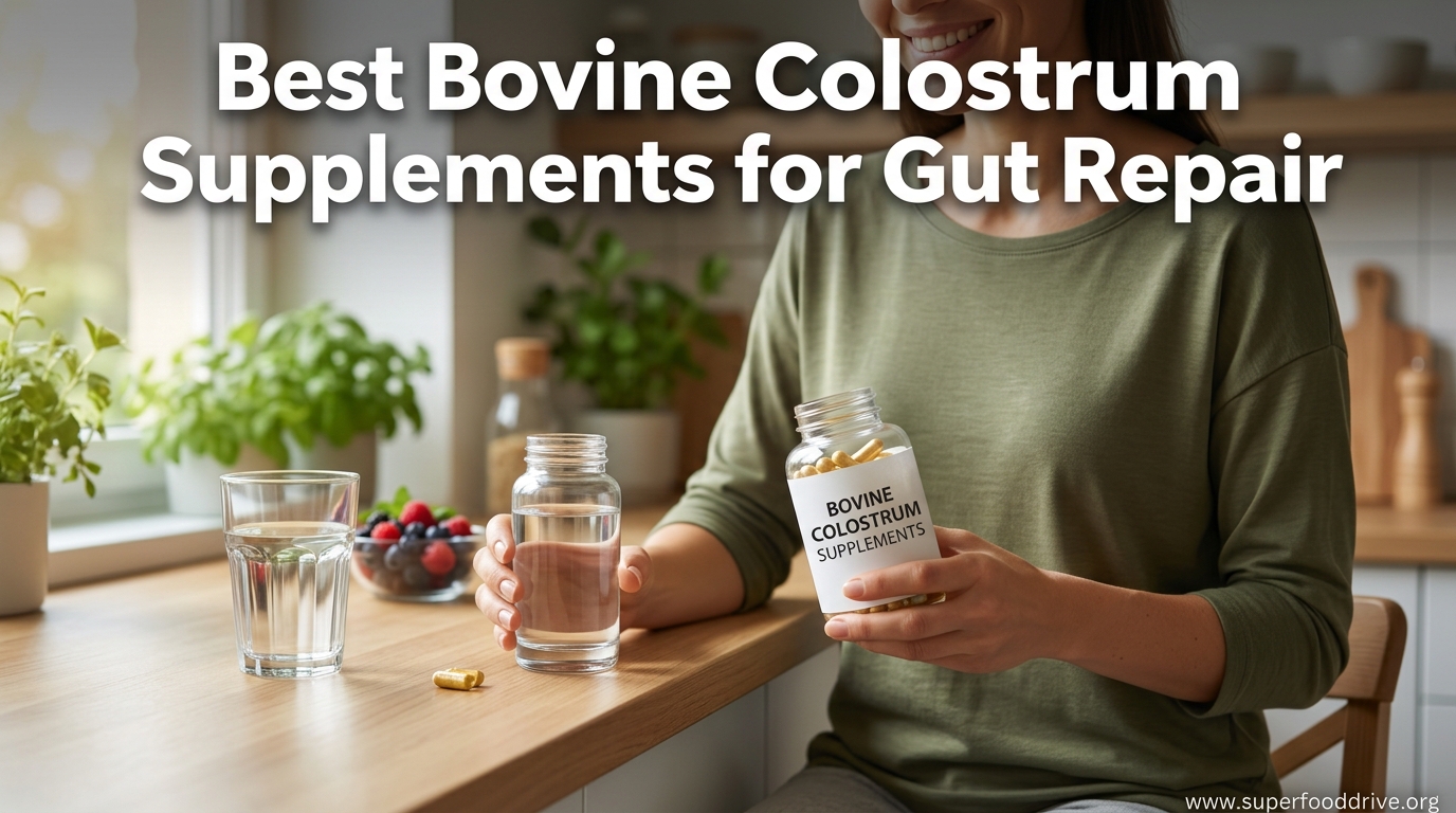Best Bovine Colostrum Supplements for Gut Repair