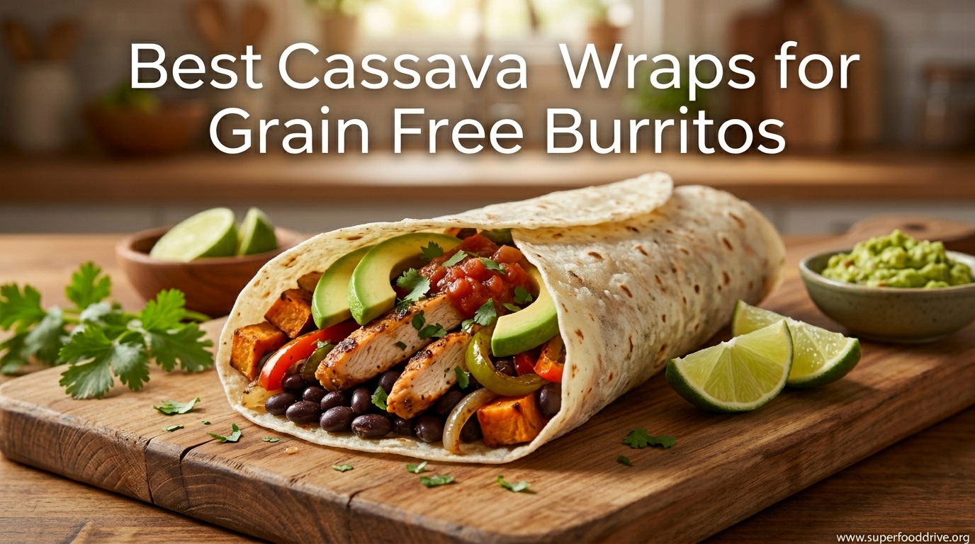Best Cassava Wraps for Grain Free Burritos