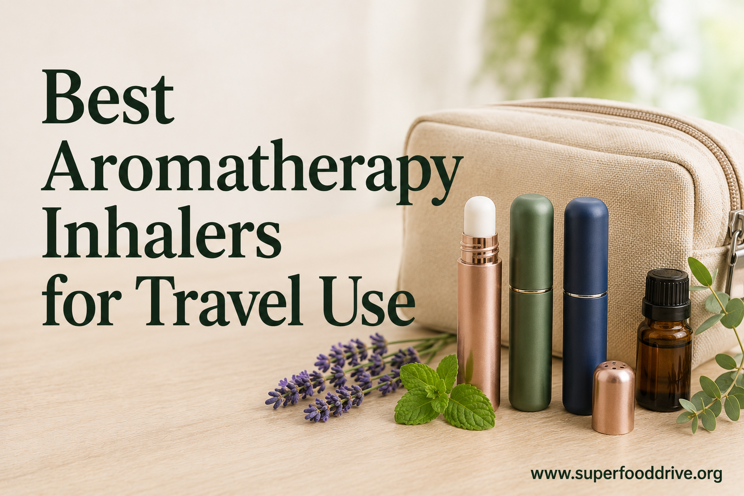 Best Aromatherapy Inhalers for Travel Use