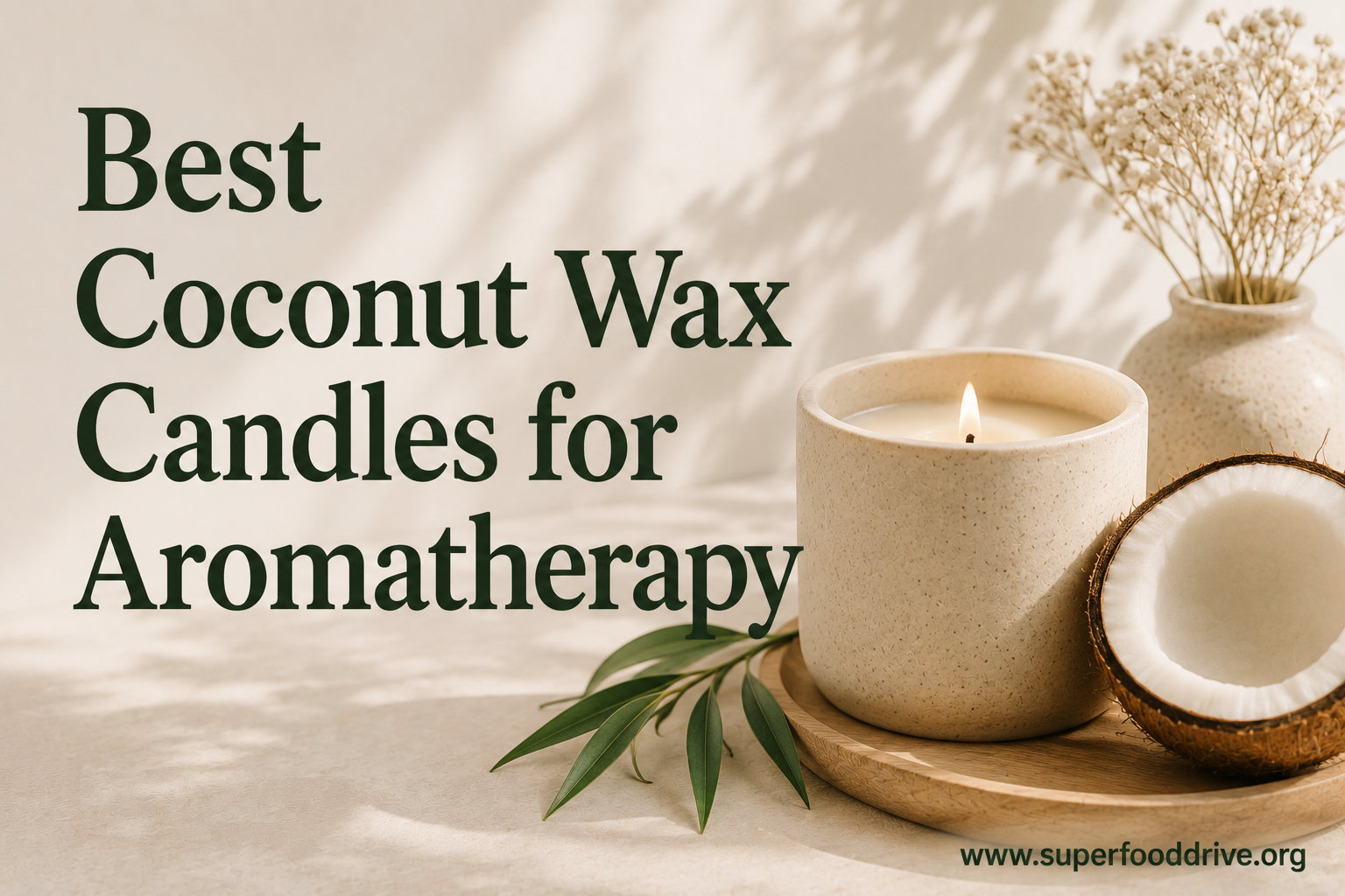 Best Coconut Wax Candles for Aromatherapy