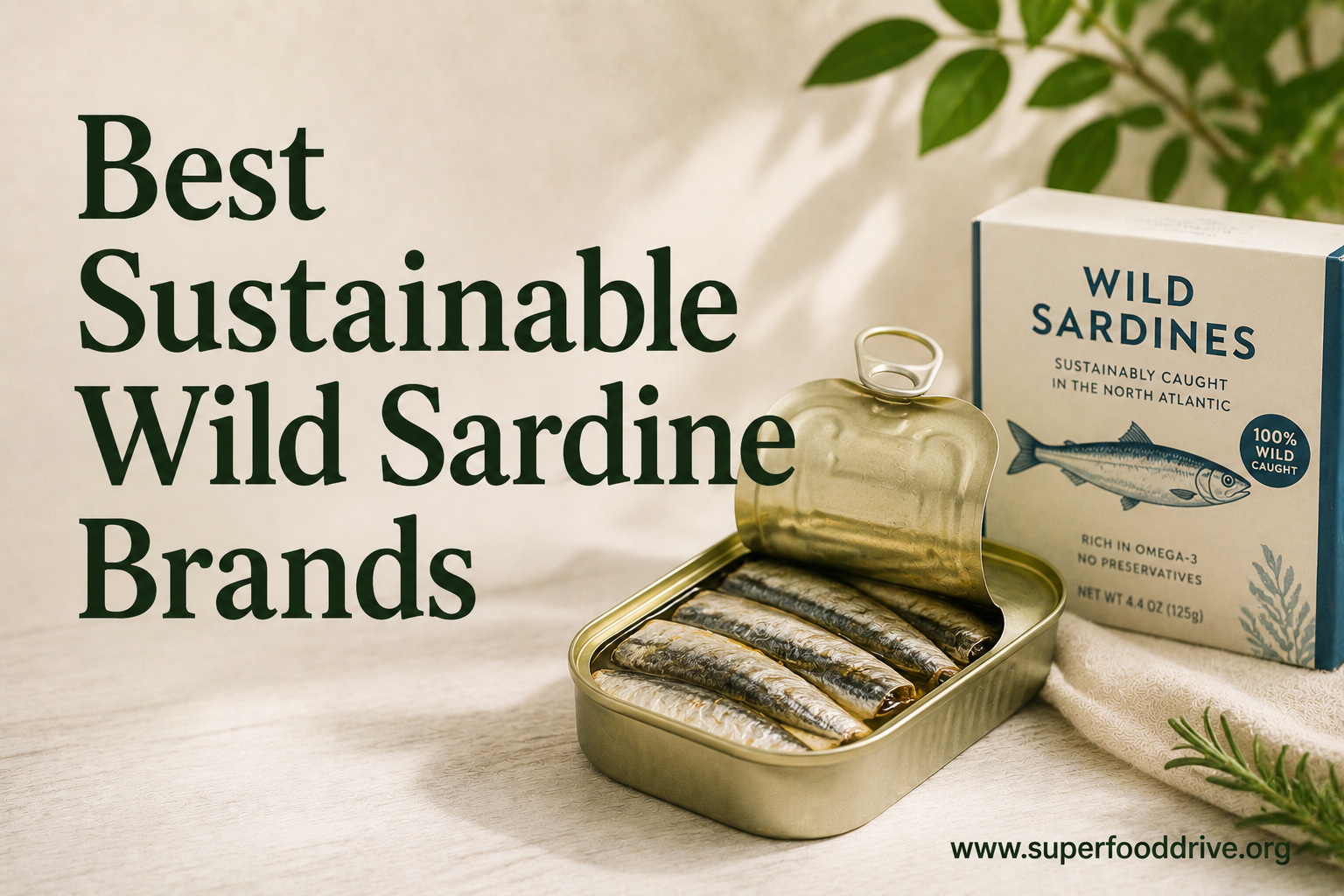Best Sustainable Wild Sardine Brands