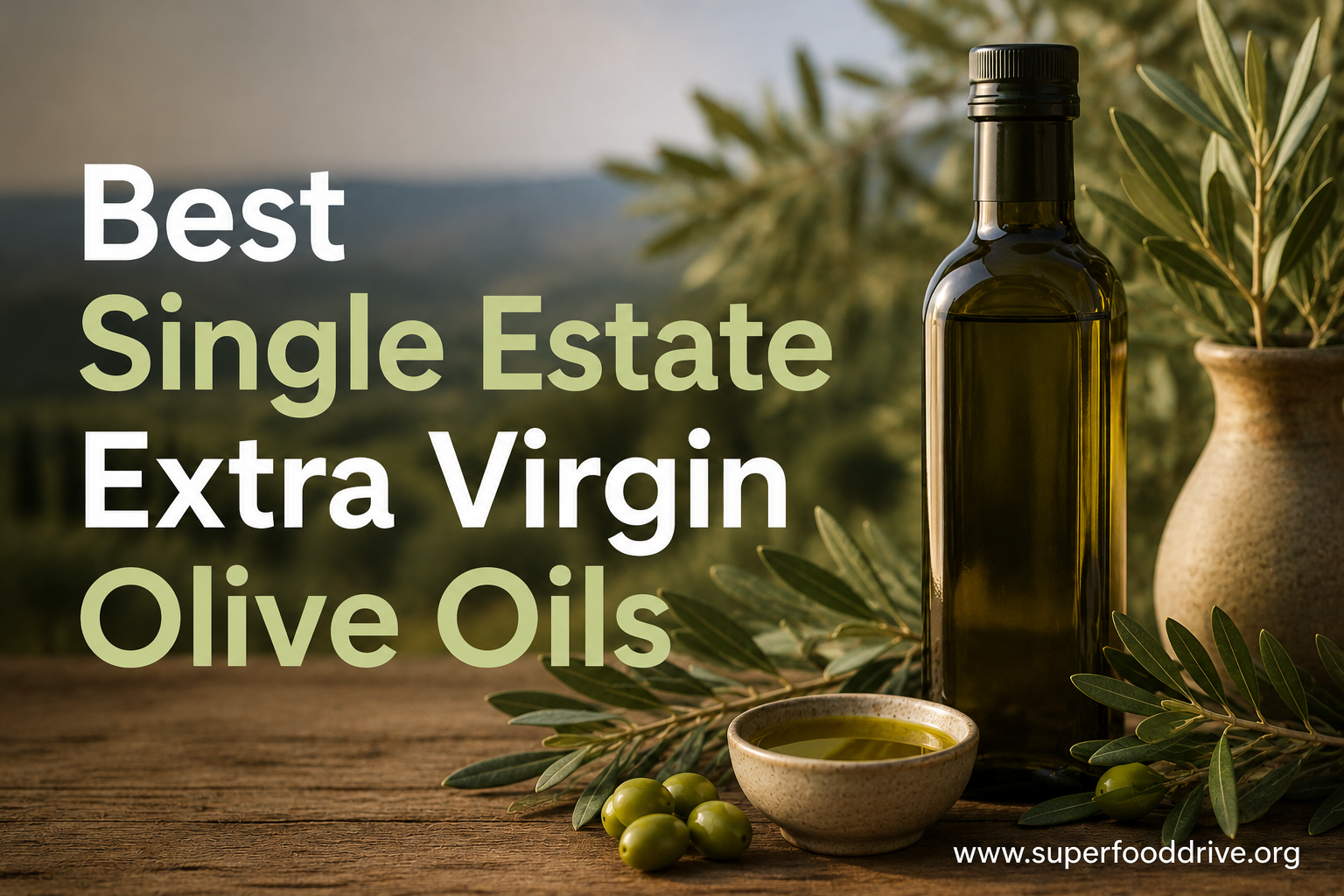 Best Single Estate Extra Virgin Olive Oils