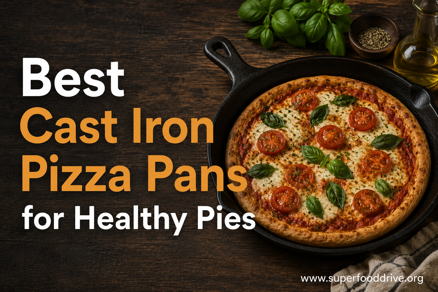Best Cast Iron Pizza Pans for Healthy Pies