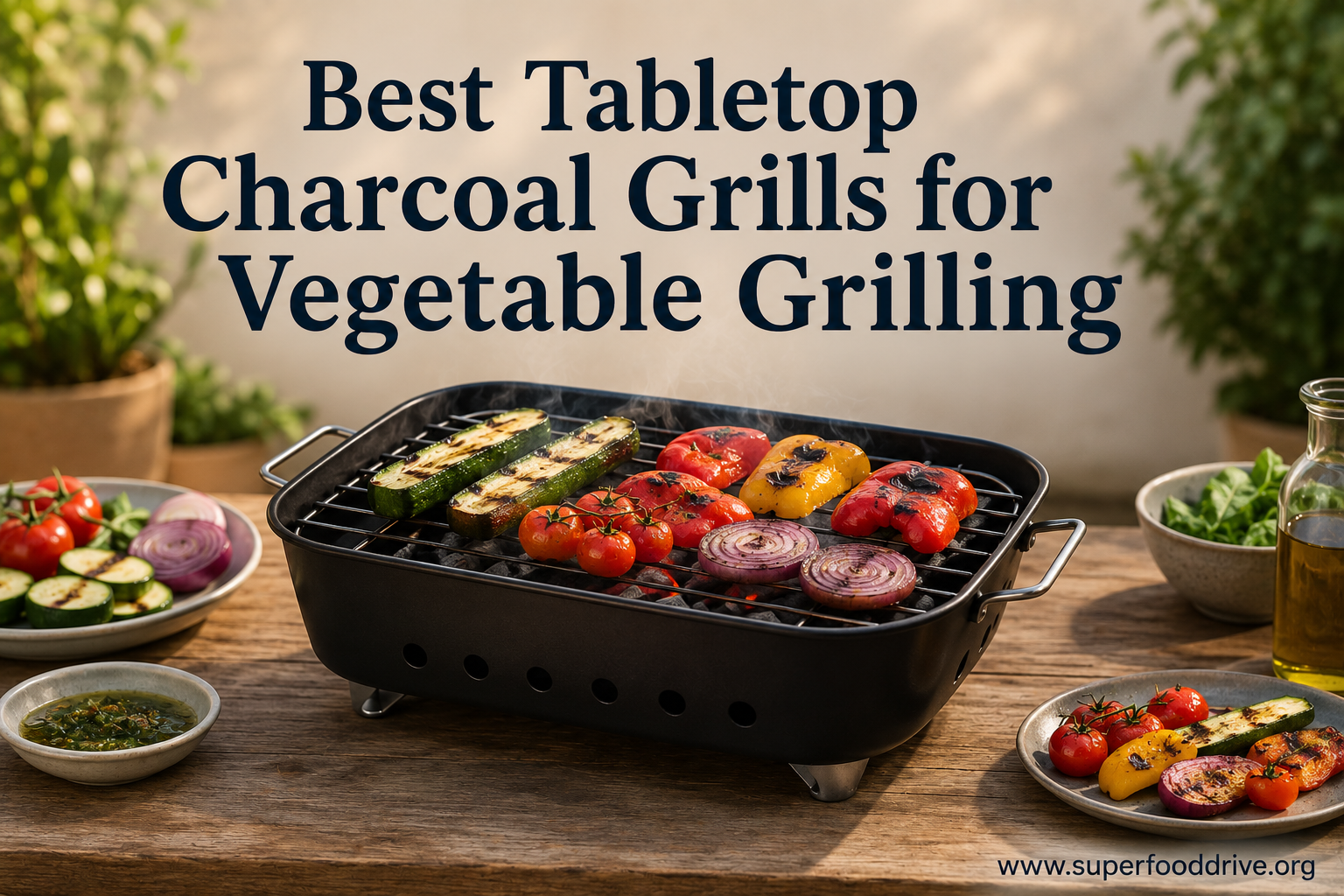 Best Tabletop Charcoal Grills for Vegetable Grilling