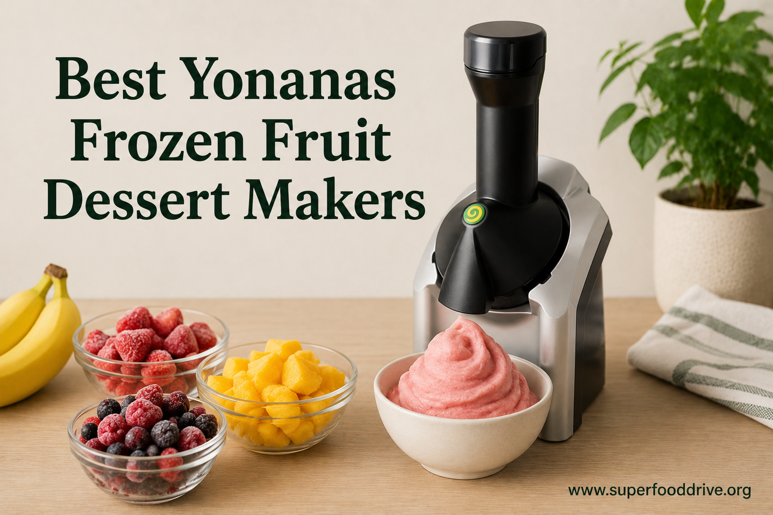 Best Yonanas Frozen Fruit Dessert Makers