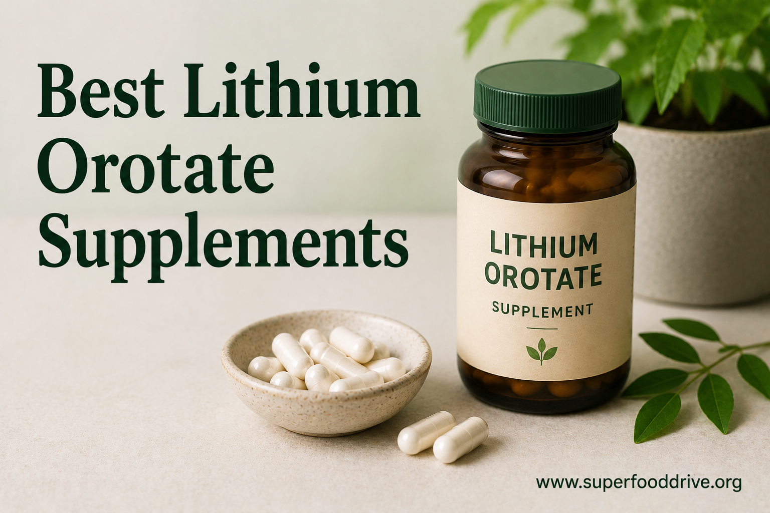 Best Lithium Orotate Supplements