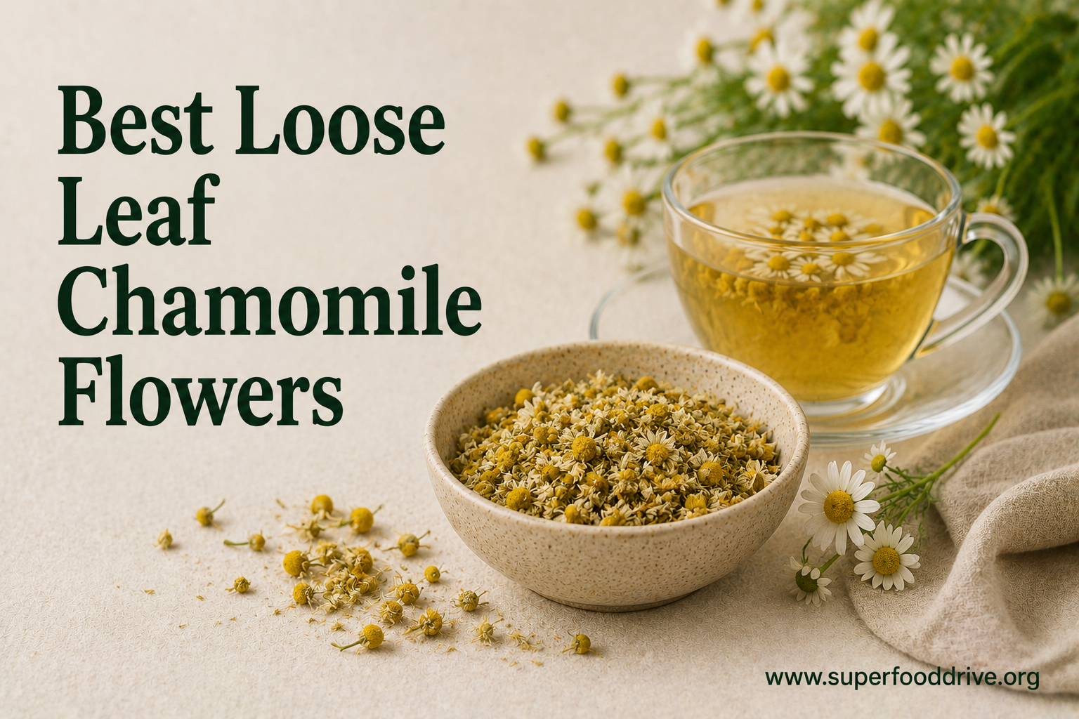Best Loose Leaf Chamomile Flowers