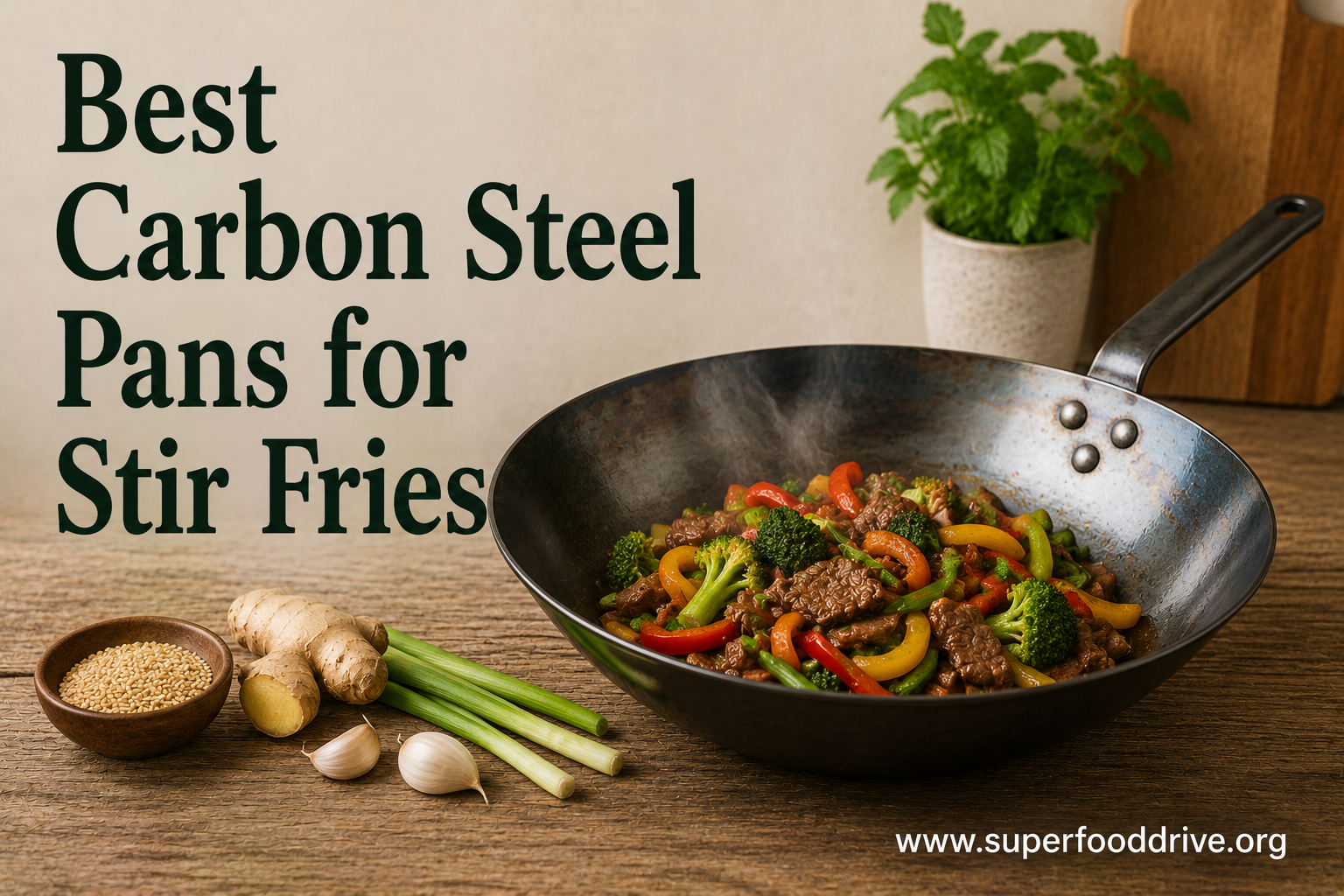 Best Carbon Steel Pans for Stir Fries