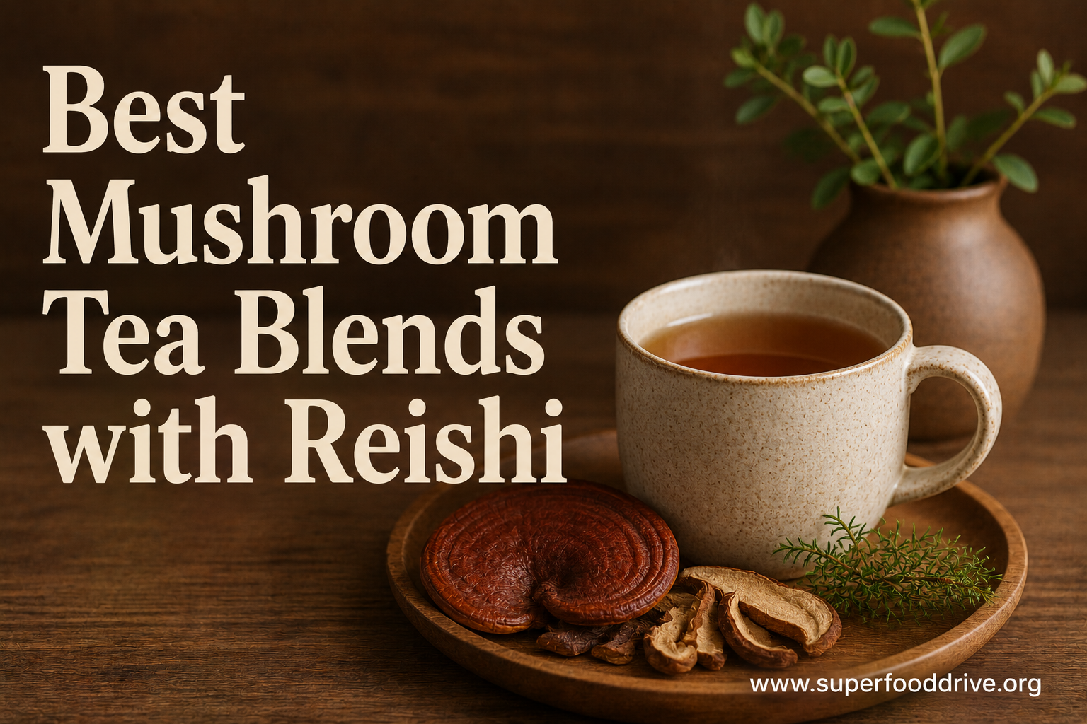 Best Mushroom Tea Blends with Reishi