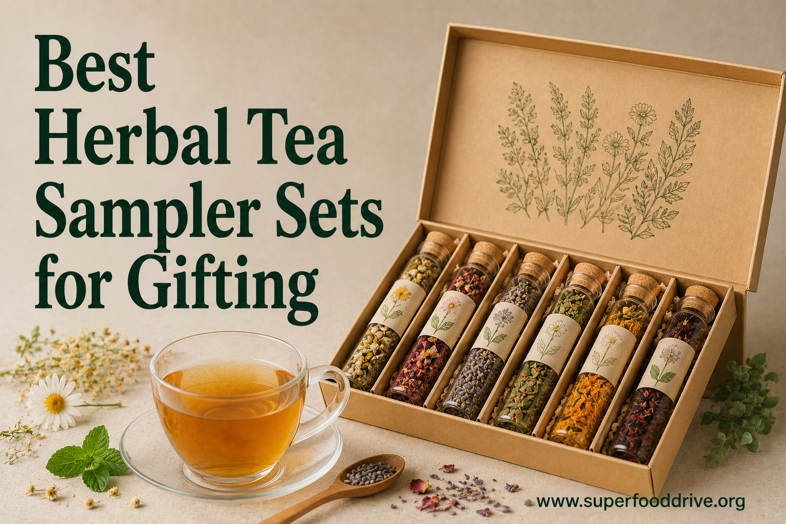 Best Herbal Tea Sampler Sets for Gifting