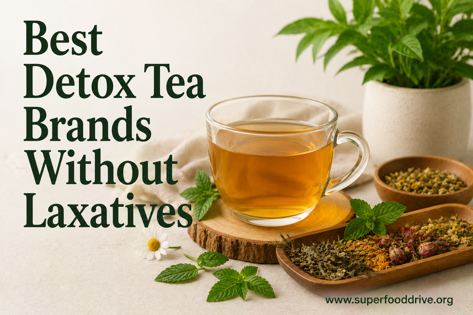 Best Detox Tea Brands Without Laxatives