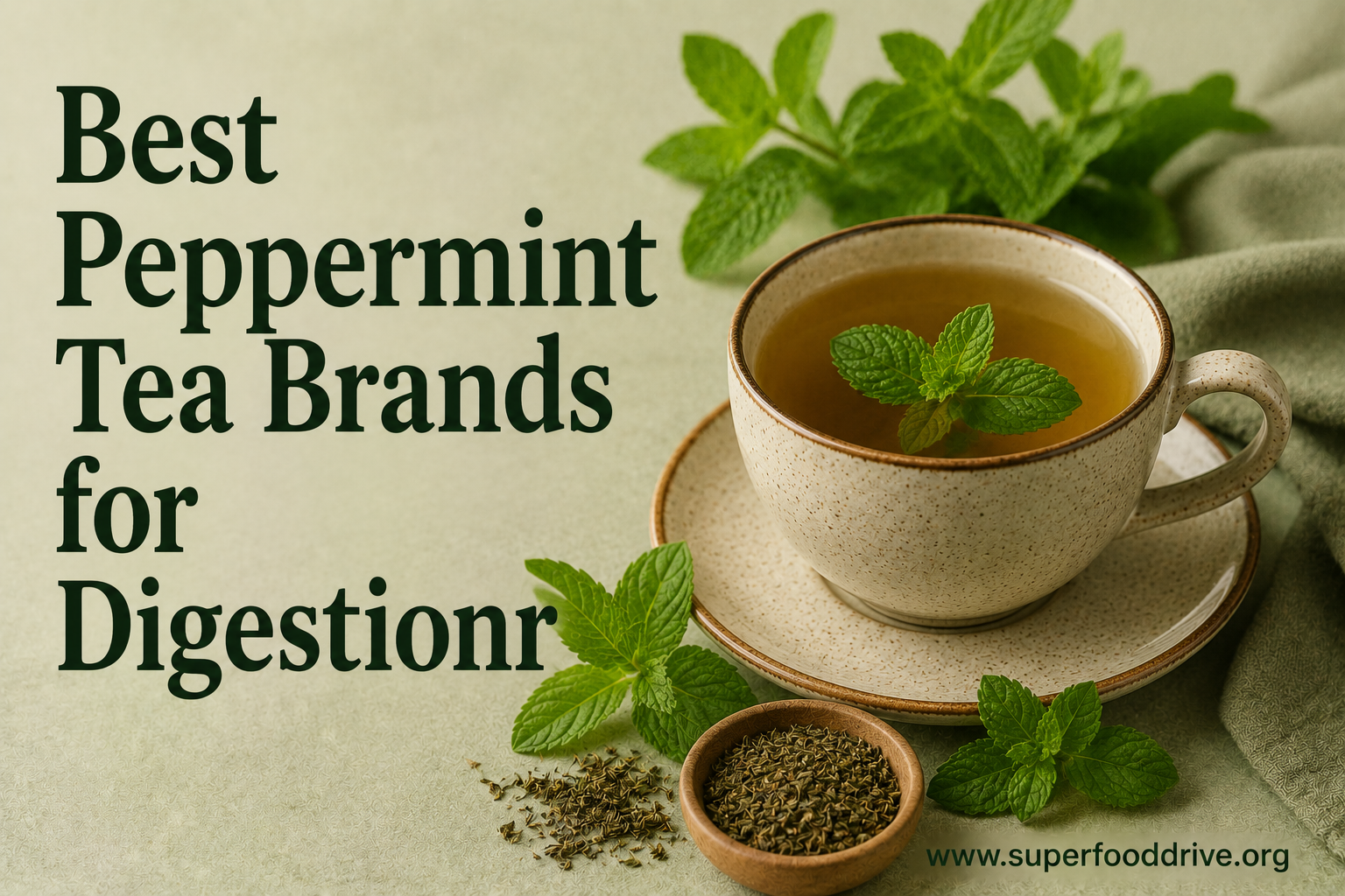Best Peppermint Tea Brands for Digestion