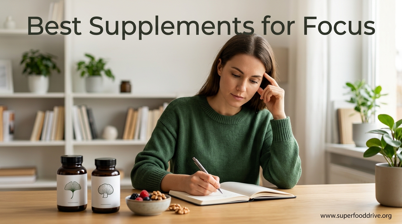 Best Supplements for Focus