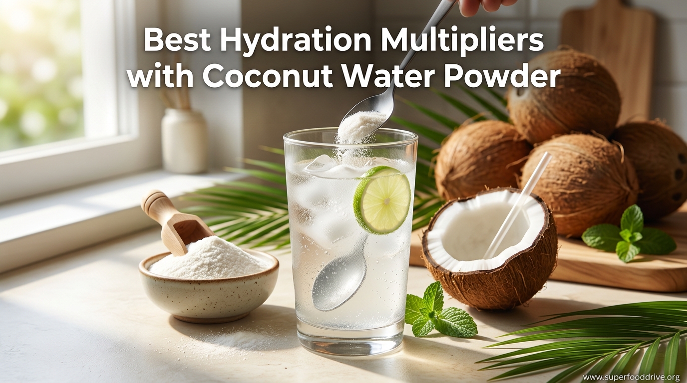 Best Hydration Multipliers with Coconut Water Powder