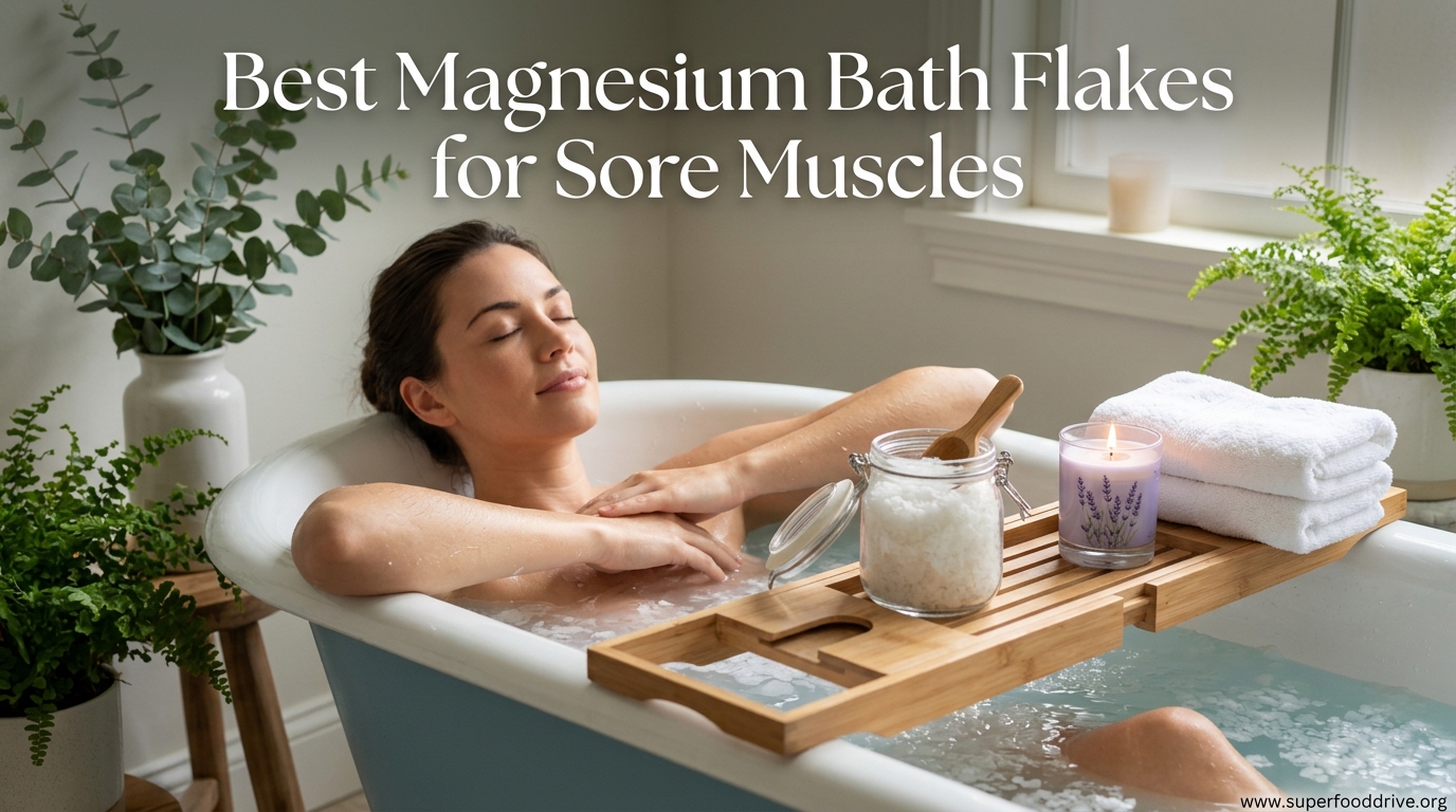 Best Magnesium Bath Flakes for Sore Muscles