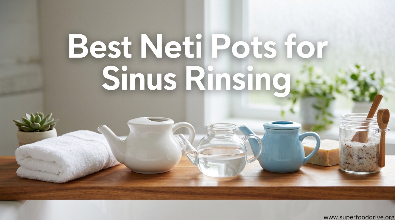 Best Neti Pots for Sinus Rinsing