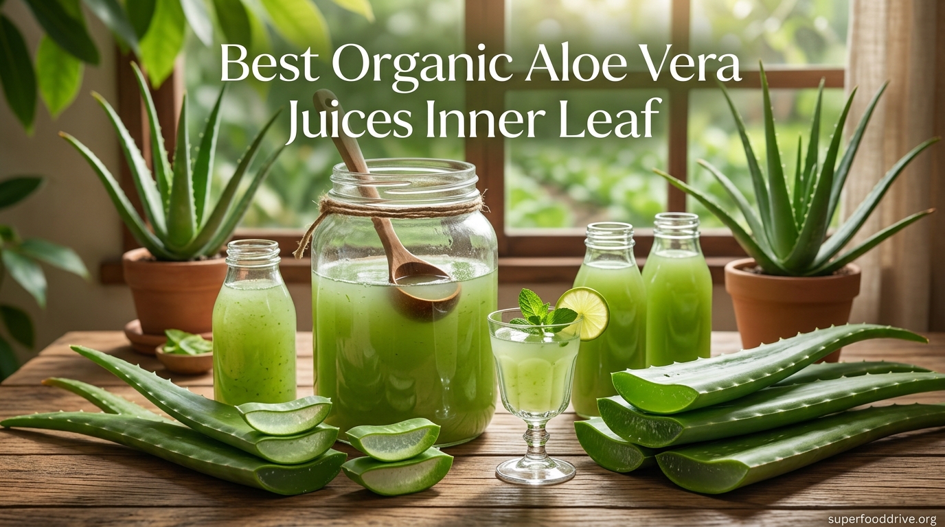 Organic Aloe Vera Juices Inner Leaf