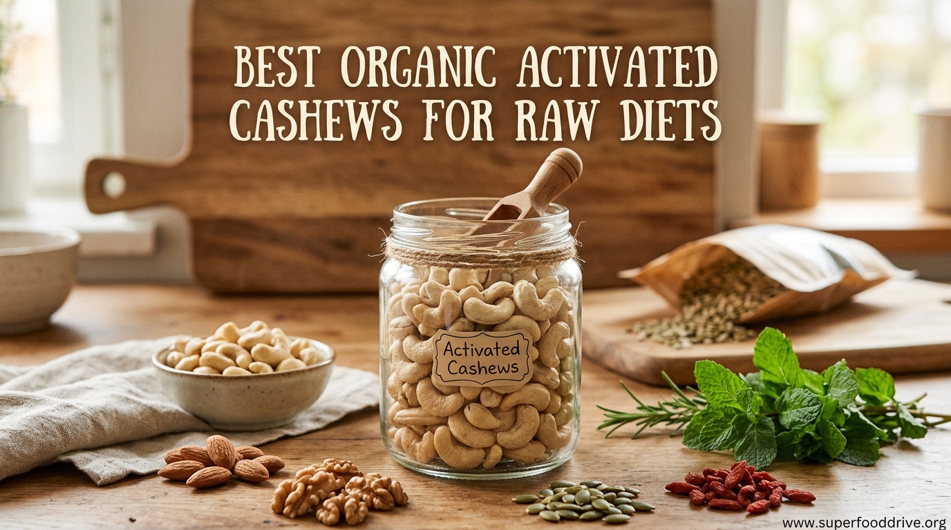 Best Organic Activated Cashews for Raw Diets