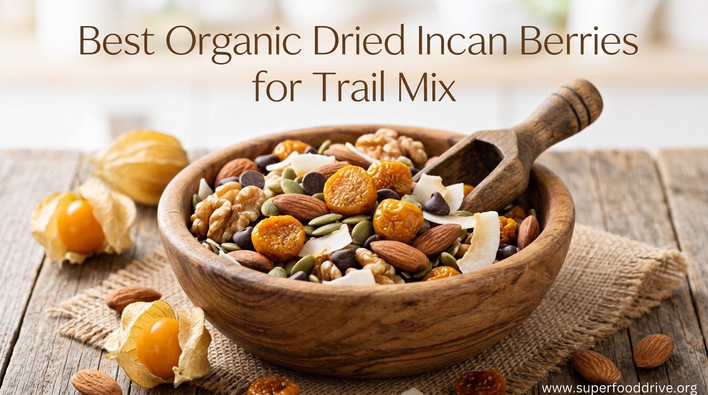 Best Organic Dried Incan Berries for Trail Mix