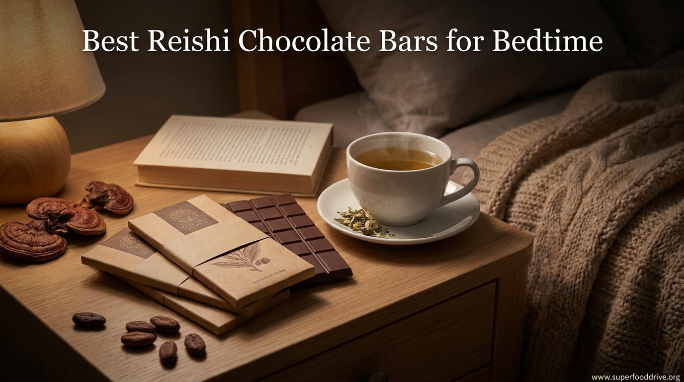Best Reishi Chocolate Bars for Bedtime