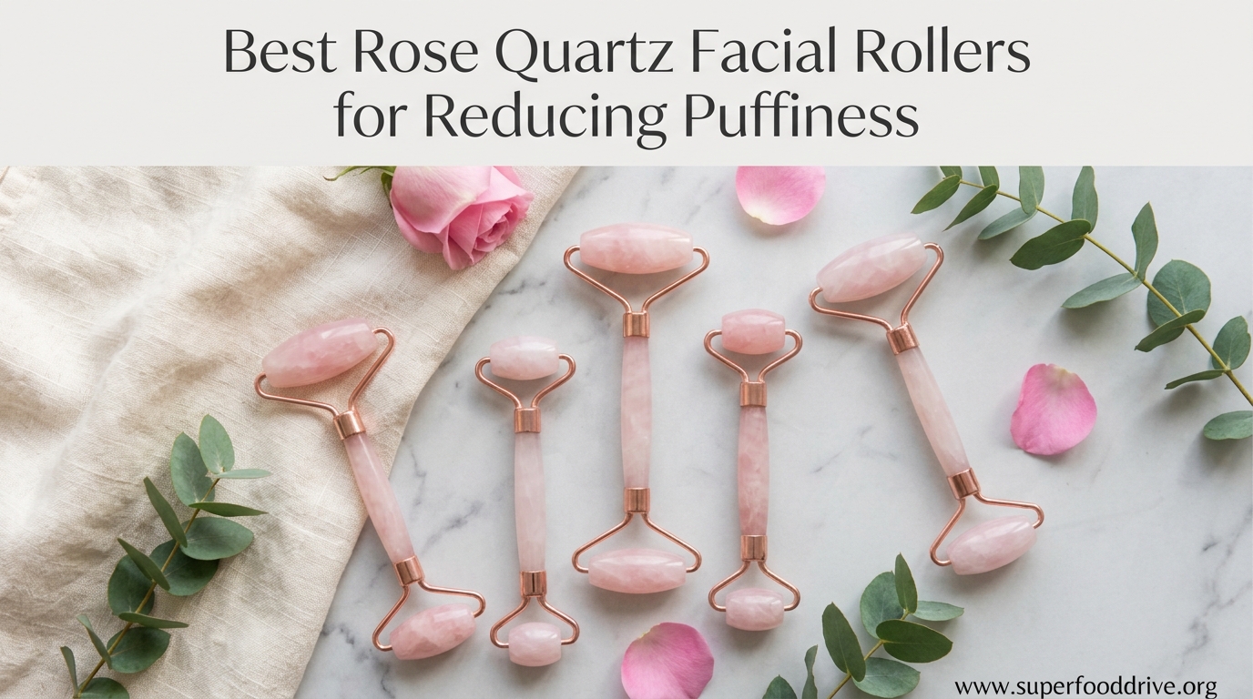 Best Rose Quartz Facial Rollers for Reducing Puffiness