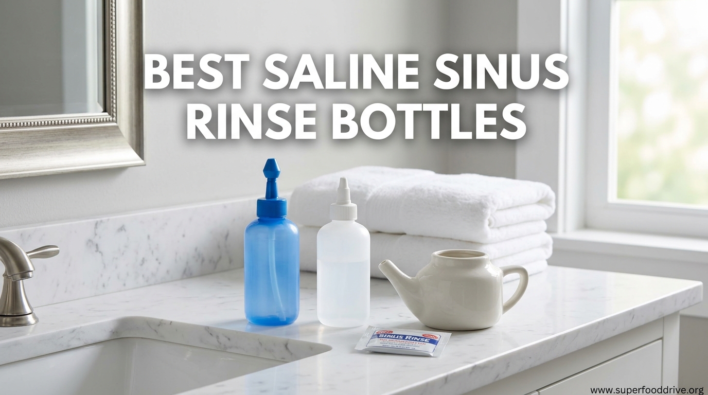 Best Saline Sinus Rinse Bottles