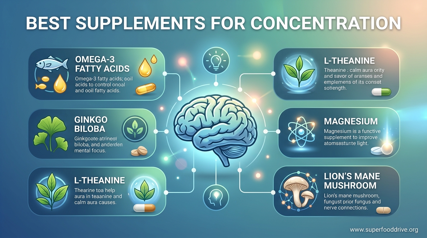 Best Supplements for Concentration