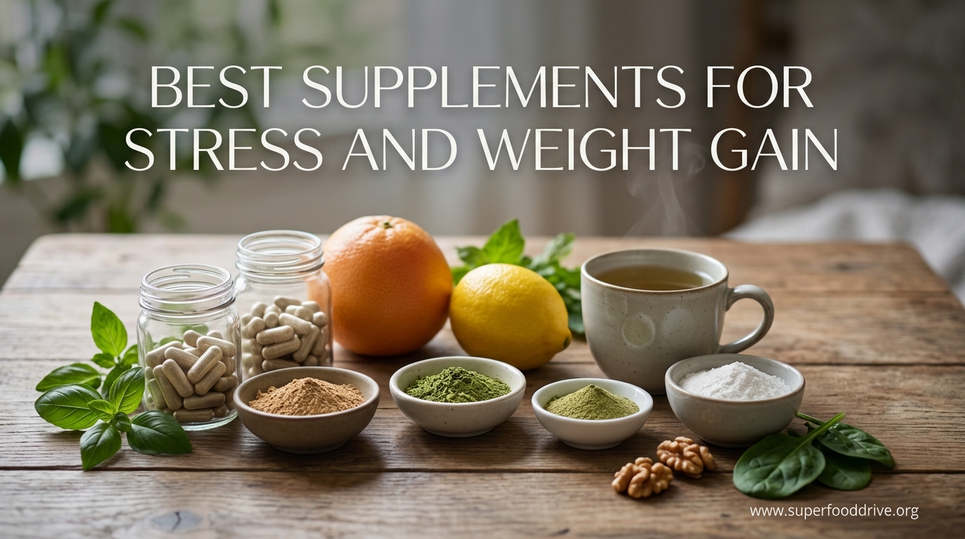 Best Supplements for Stress and Weight Gain