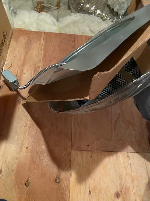 AIR Vent 53827 Roof Mounted Power Attic Ventilator, Brown customer photo 2