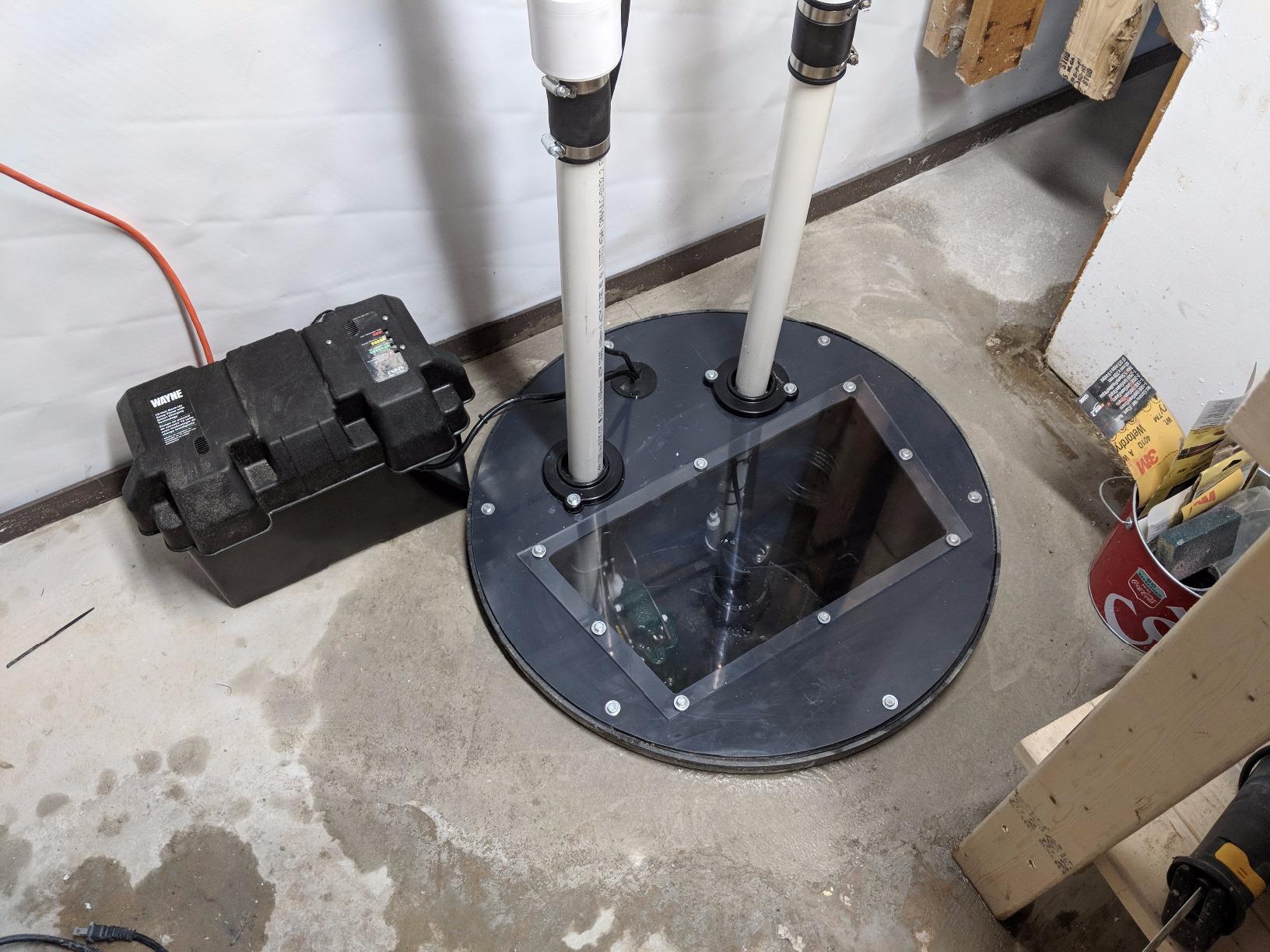 Wayne ESP25 12 Volt Battery Back-Up Sump Pump System with Audible Alarm customer photo 2