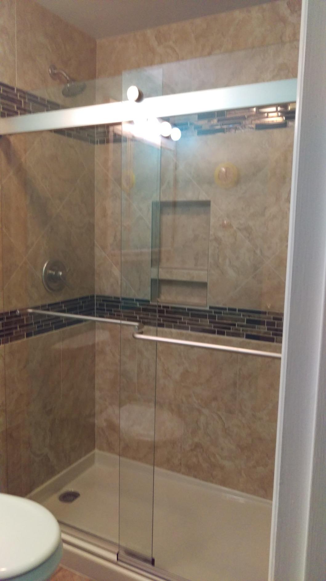 Delta Faucet Lahara 17 Series Dual-Function Shower Trim Kit with 5-Spray Touch-Clean Shower Head, Chrome T17238 (Valve Not Included) customer photo 1