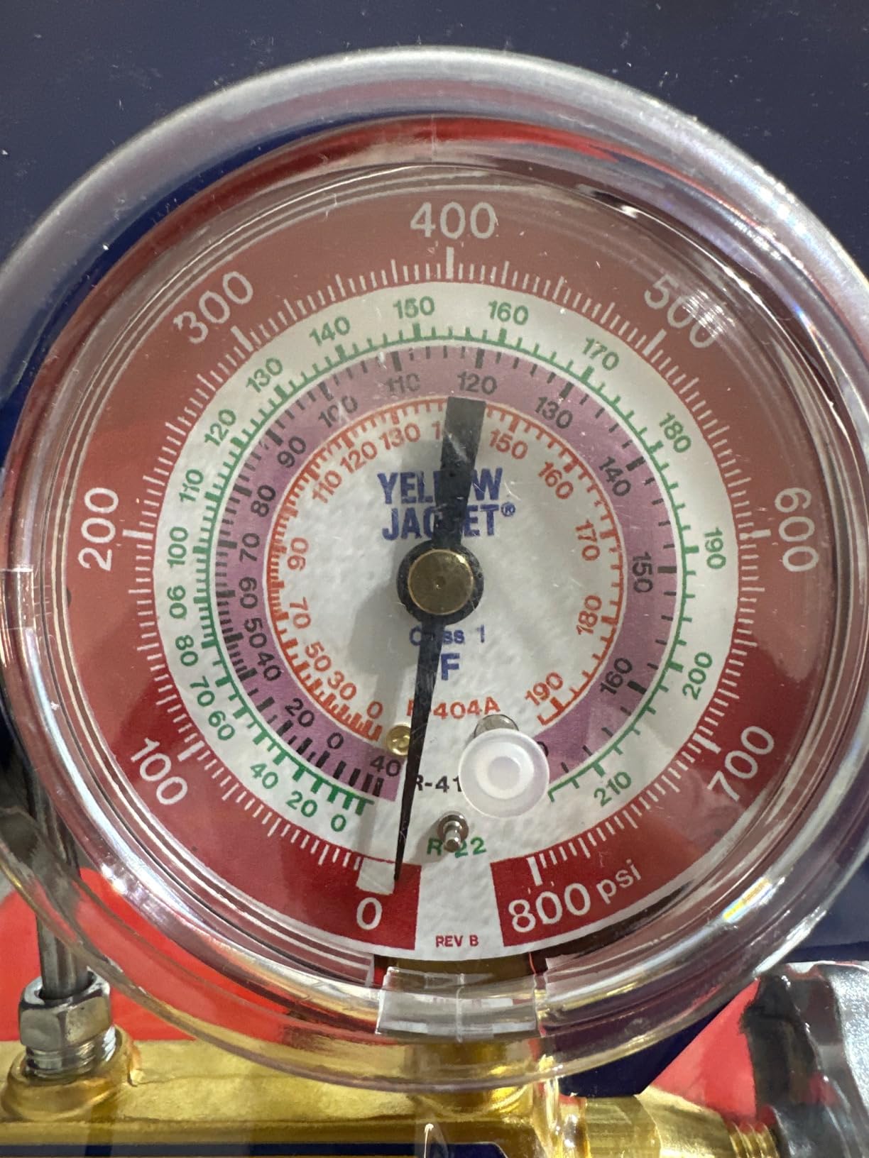 Yellow Jacket Mechanical Manifold Gauge Set, 2-Valve customer photo 1
